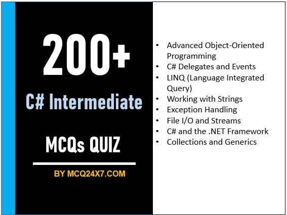 C# Intermediate MCQs