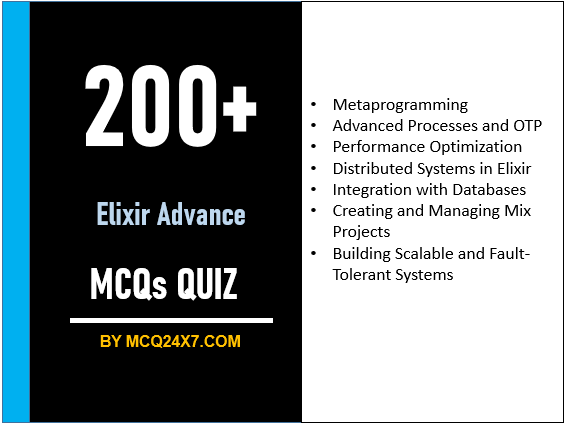Elixir Advance MCQs