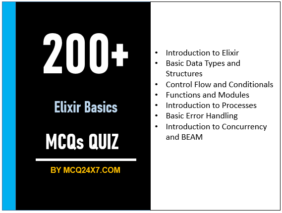 Elixir Basics MCQs