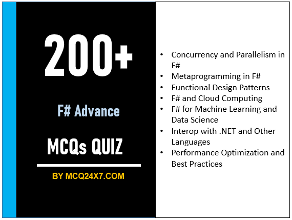 F# Advance MCQs