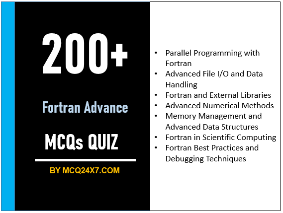 Fortran Advance MCQs