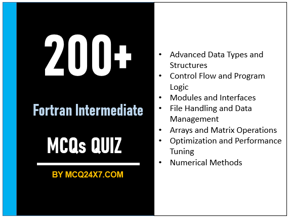 Fortran Intermediate MCQs