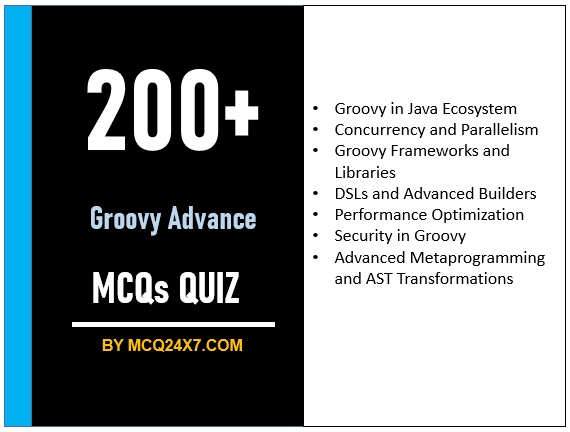 Groovy Advance MCQs
