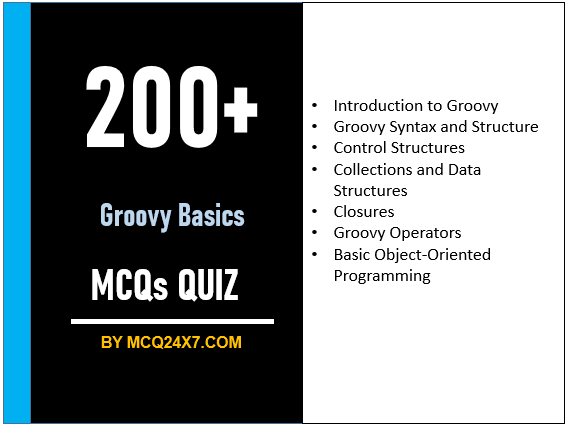 Groovy Basics MCQs