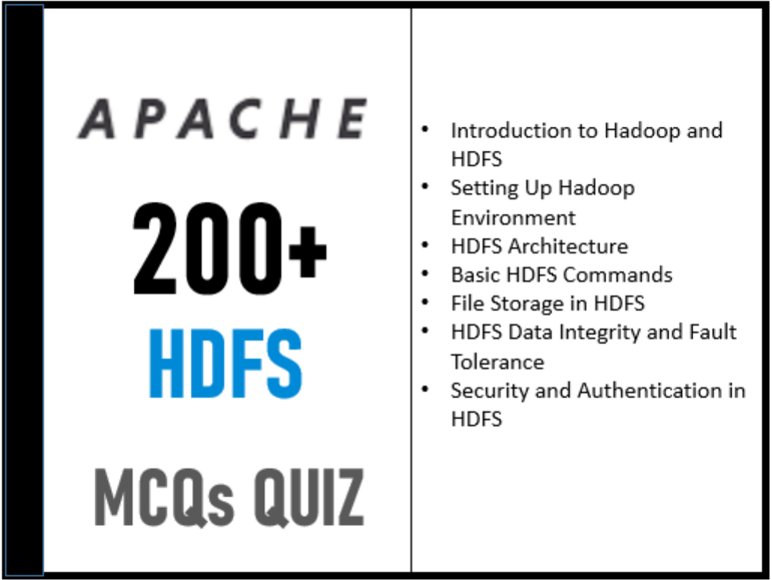 HDFS MCqs Quiz