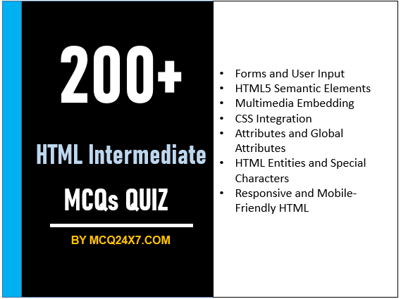 HTML Intermediate MCQs