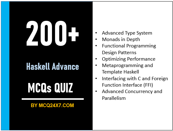 Haskell Advance MCQs