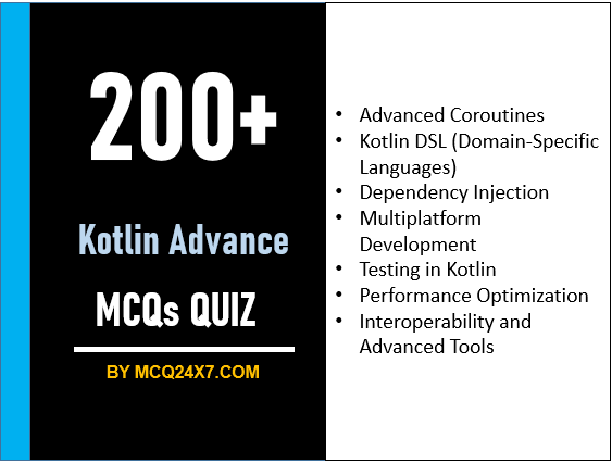 Kotlin Advance MCQs