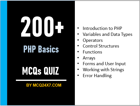PHP Basics MCQs