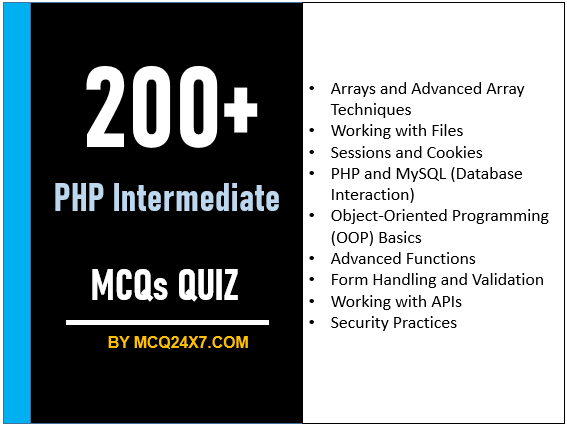 PHP Intermediate MCQs