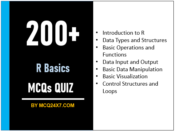 R Basics MCQs