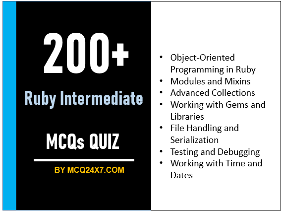 Ruby Intermediate MCQs