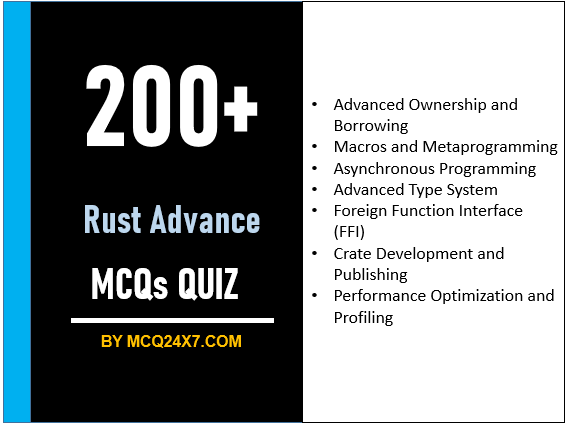 Rust Advance MCQs