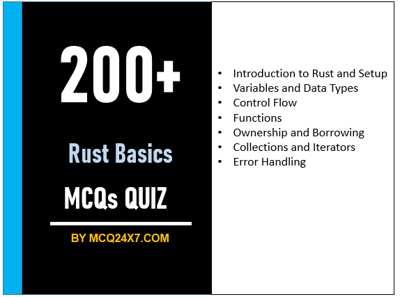 Rust Basics MCQs