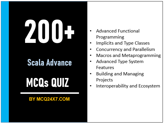 Scala Advance MCQs
