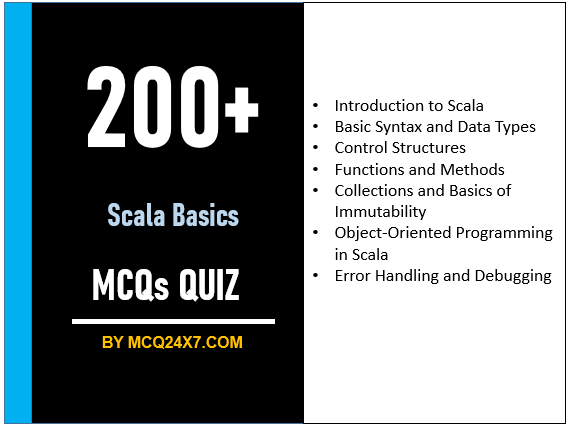 Scala Basics MCQs