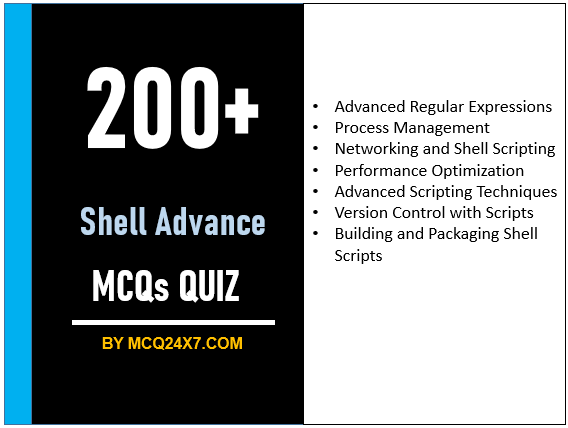 Shell Advance MCQs