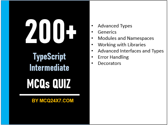 TypeScript Intermediate MCQs