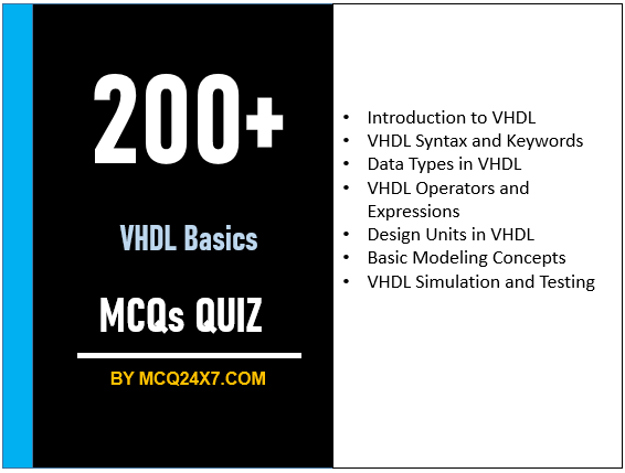 VHDL Basics MCQs
