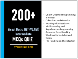 VB.NET Intermediate MCQs